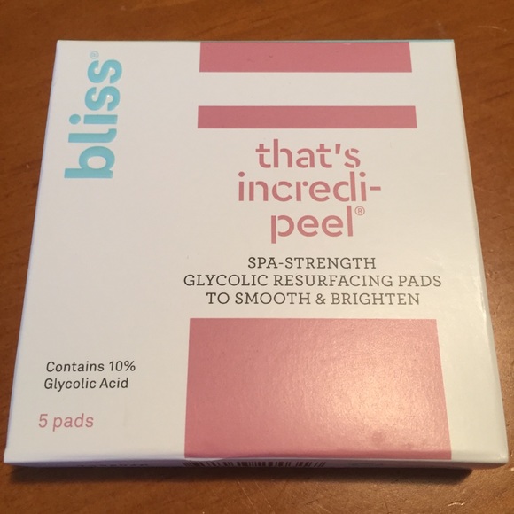Bliss That’s Incredi-peel Glycolic Pads - Picture 5 of 11